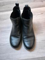 Schwarze Stiefeletten von ecco aus Leder Nordrhein-Westfalen - Marienheide Vorschau