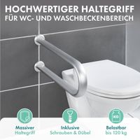 WENKO Bad Stütz Griff SECURA Wand Halterung WC Dusche 120 KG Sich Bayern - Königsbrunn Vorschau