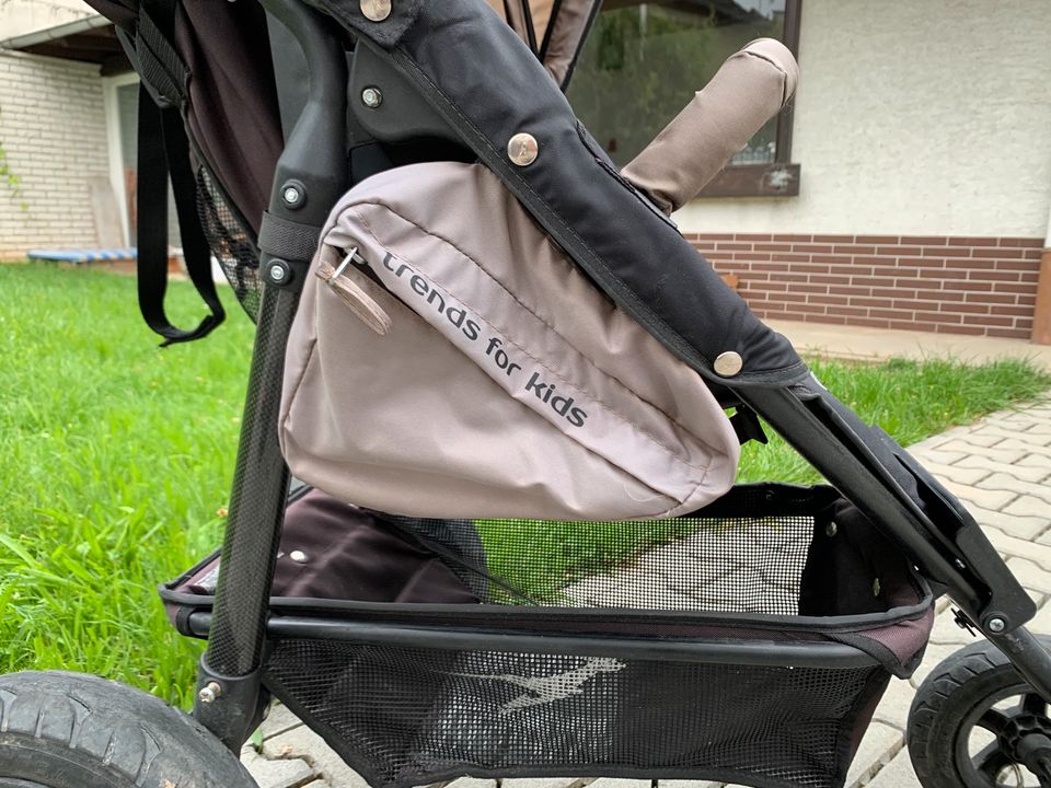 TFK Joggster lite, Kinderwagen mit Babywanne und viel Zubehör in Pohlheim