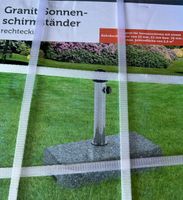 NEU und nicht ausgepackt: Granit Sonnenschirmständer Rechteckig Dortmund - Benninghofen-Loh Vorschau