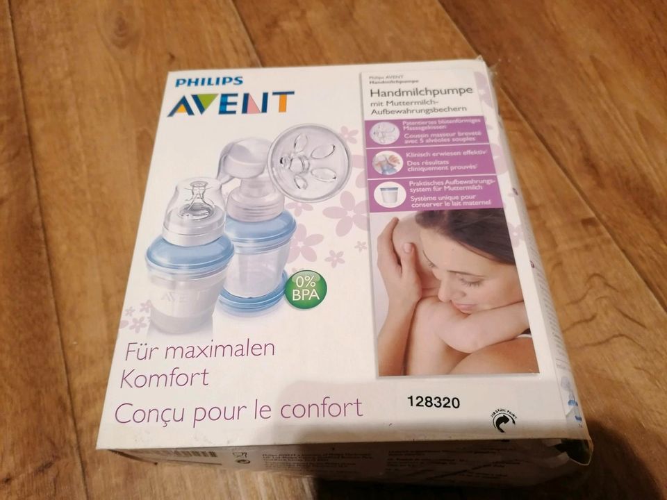 Handmilchpumpe Philips avent in Wilkau-Haßlau