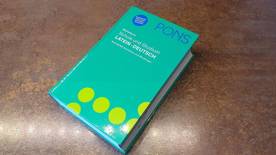 PONS Wörterbuch Latein - Deutsch Schule und Studium Abitur FOS in Schönwald Oberfr.