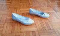 Schuhe Ballerinas Gr. 36 von Graceland, Perlmutt glitzer Silber, Nordrhein-Westfalen - Stolberg (Rhld) Vorschau
