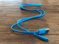 Apple iPhone USB-Lightning Datenkabel blau, Länge 1m, MFI Frankfurt am Main - Nieder-Erlenbach Vorschau
