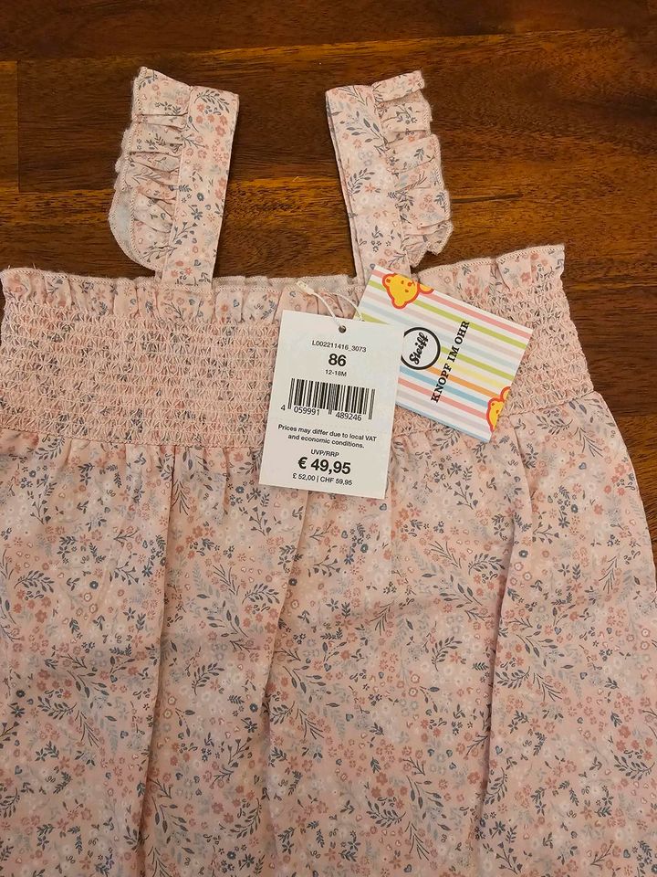 Gr. 86 2 x Steiff Kleid Rosa *Neu mit Etikett* Zwillinge in Duisburg