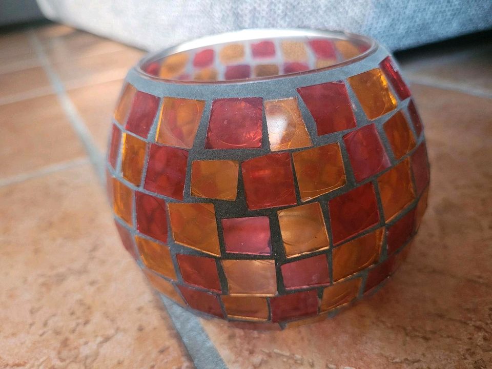 Laternen Kerzenhalter Windlichter Dekoration Mosaik in Andernach