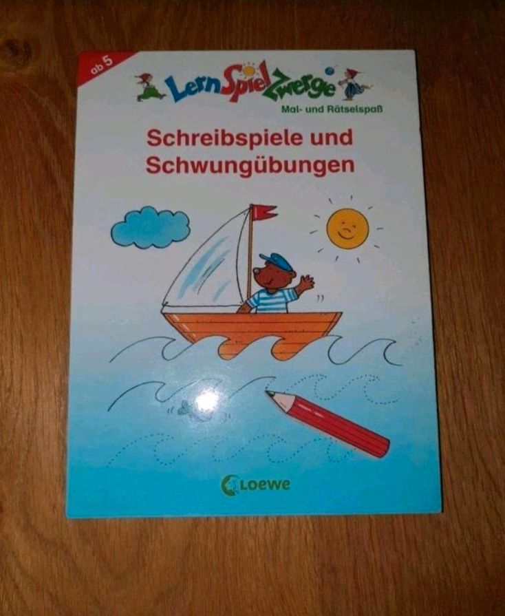 Vorschule Lernhefte Übungsblöcke Schwungübungen in Dresden