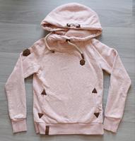 NAKETANO Hoodie Kapuzenpullover Kapuze rosa weiß Anker Bayern - Bad Neustadt a.d. Saale Vorschau