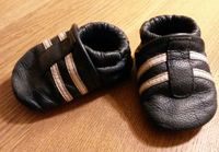 Babygrabbelschuhe echtes Leder mit Lammfell Bayern - Massing Vorschau