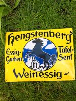 Blechschild Vintage Hengstenberg Essiggurken, Tafelsenf Rheinland-Pfalz - Jugenheim in Rheinhessen Vorschau