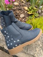 Walkx ♥️ Chelsea Boots  Knöchelschuhe 30 dunkelblau Sterne Dresden - Gompitz Vorschau