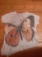 Asymmetrisches, leicht durchsichtiges Damen T-Shirt Gr 44/46 Berlin - Pankow Vorschau