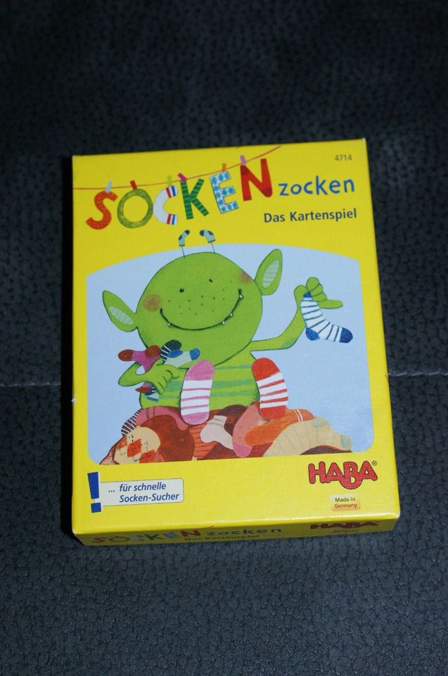 HABA Socken zocken - Das Kartenspiel - in Bokel