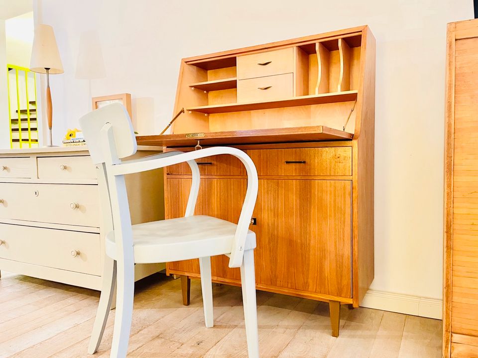 SEKRETÄR VINTAGE Highboard Barschrank Schreibtisch in Köln