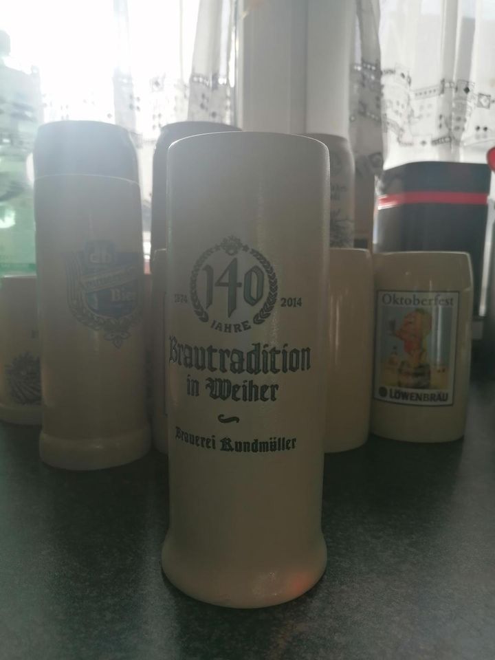 Original Brauerei Steinkrüge aus Bayern !! in Neunkirchen a. Brand