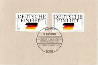 Briefmarken Ganzsachen Deutsche Einheit 1990 Berlin - Reinickendorf Vorschau