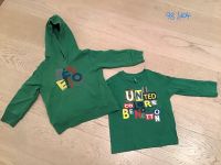 Benetton Longsleeve und passender Hoodie Gr. 98/104 Nordrhein-Westfalen - Siegburg Vorschau