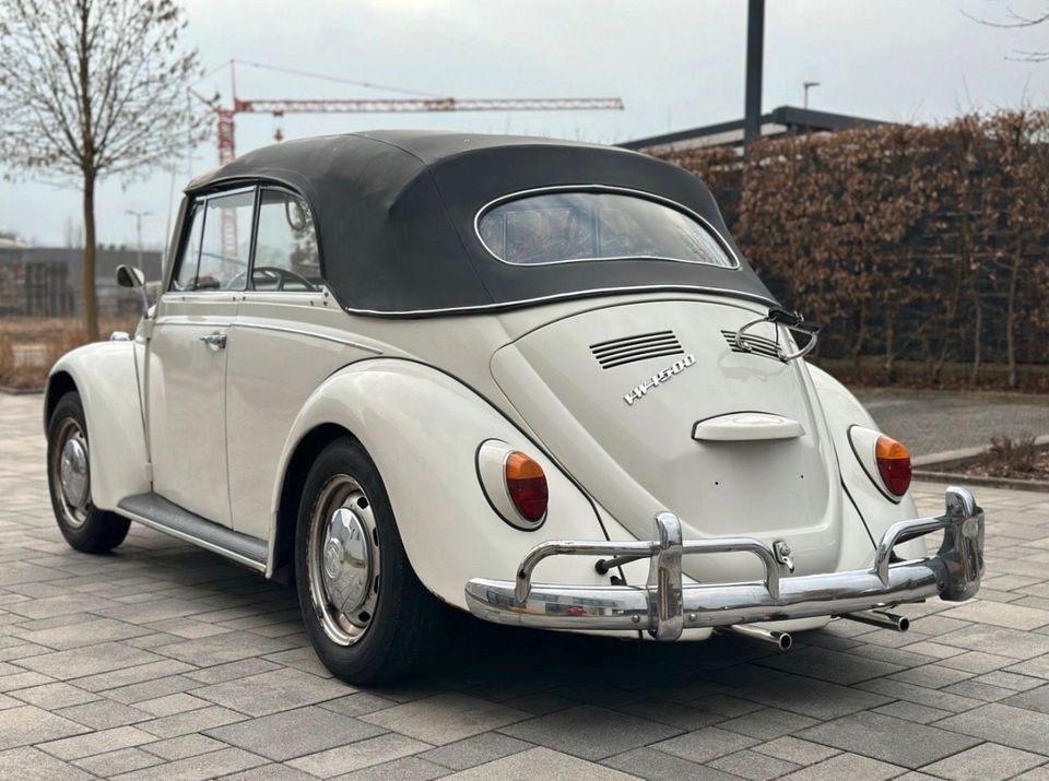 10.990€ VW Käfer Cabrio Original 1500 OHNE Motor & Getriebe in Inning am Ammersee