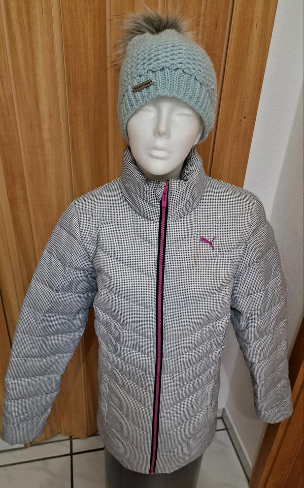 Puma Daunenjacke S 36 Winter Snowboard pink  weiß schwarz wie neu in Mönchengladbach