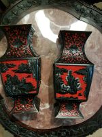 China chinesisch asiatisch Rotlack vase antik asiatika japanisch Berlin - Reinickendorf Vorschau