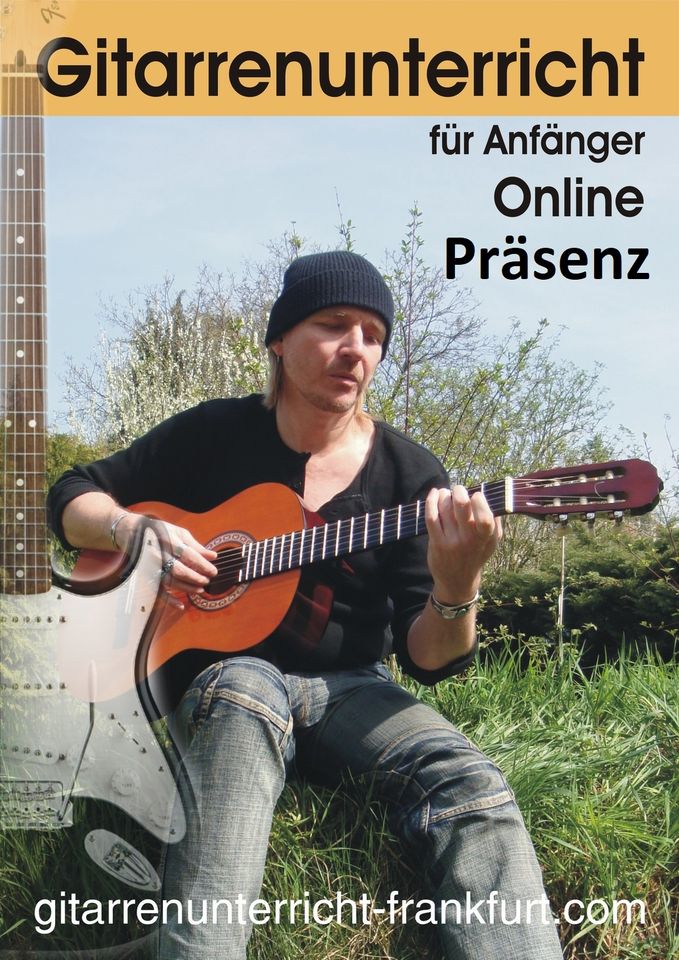 GITARRENUNTERRICHT IN OFFENBACH (für Anfänger) in Offenbach