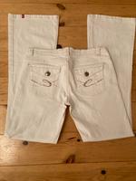Edc Esprit Jeans 42 long lang Schlaghose Weiss neuwertig Sachsen - Markkleeberg Vorschau