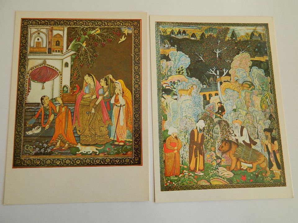 INDIAN MINIATURES - The Saltykov-Shchedrin Public Libary Collecti in Leipzig