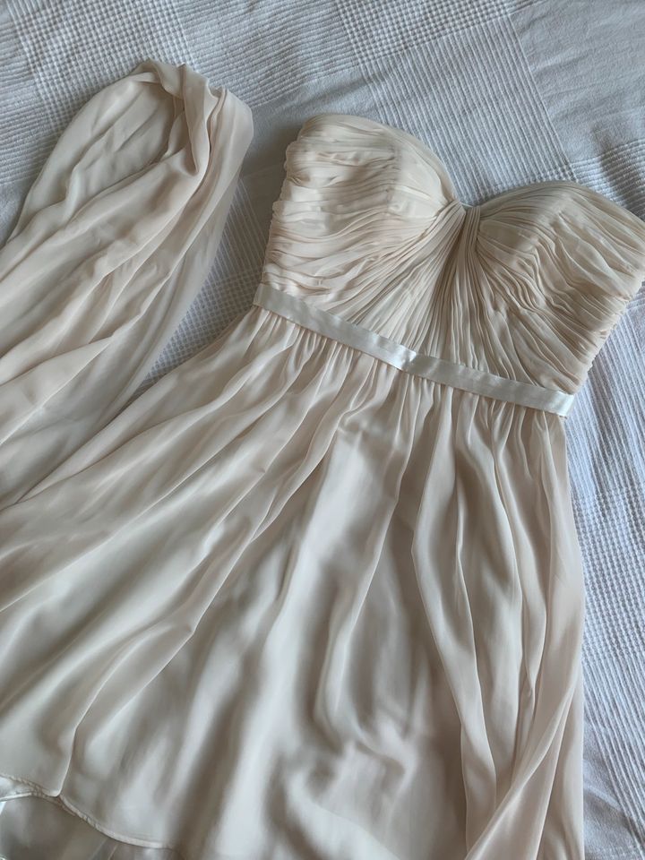Brautkleid Standesamt Hochzeitskleid ivory kurz in Gaimersheim