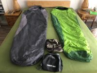 2 Ultra leicht Schlafsäcke L / XL Sommerschlafsack Outdoor Zelten Nordrhein-Westfalen - Beverungen Vorschau