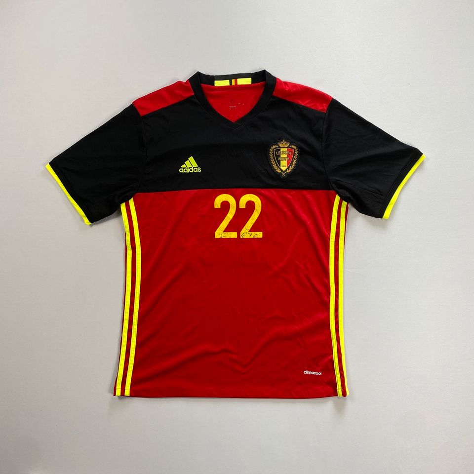 Vintage Adidas Royal Belgian FA Trikot 33€* T-Shirt Jersey Shirt in Mudau