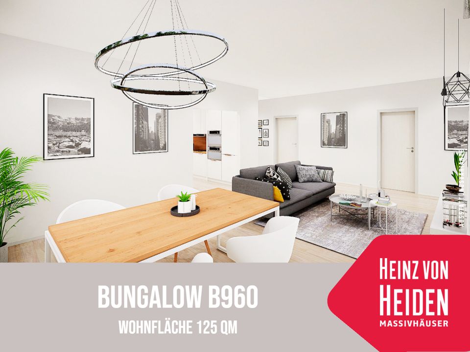 Bungalow B960 - Neubau in Blankenburg - Haus mit 124 qm in Blankenburg