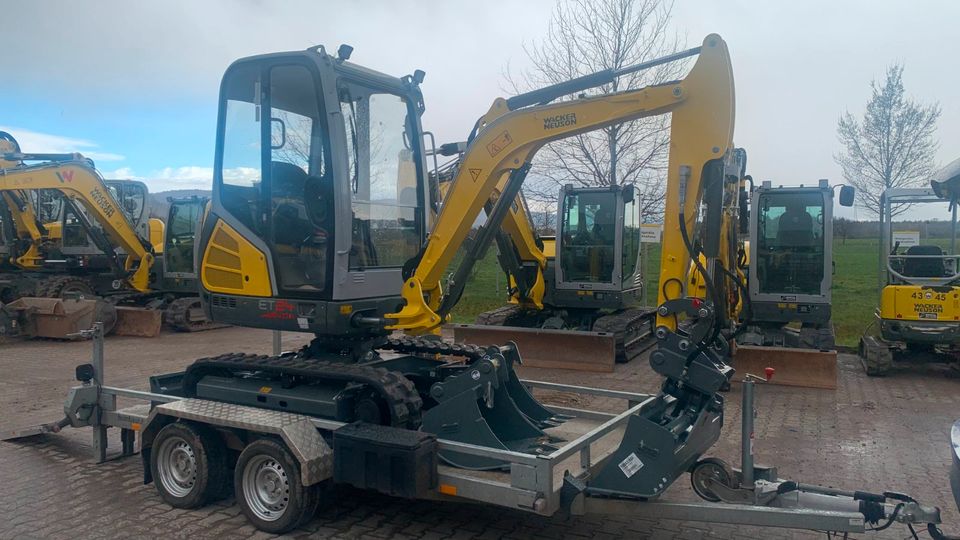 Wacker Neuson ET24 Bagger 2,5 to mieten / VDS / Minibagger in Minfeld