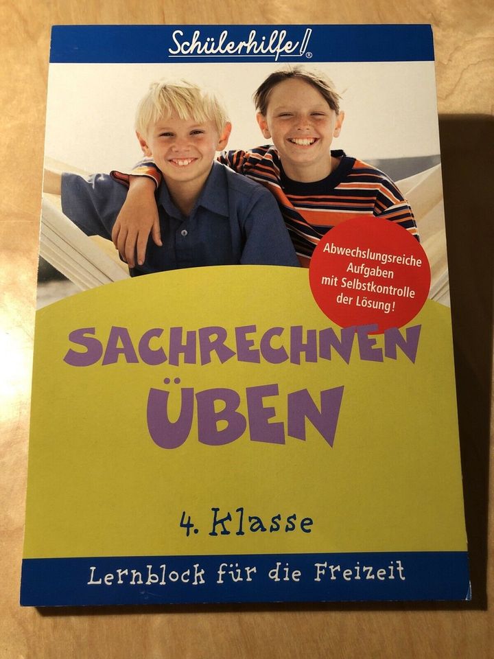 Sachrechnen üben - 4. Klasse - Lernblock für die Freizeit in Bochum