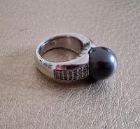 Joop Zirkonia Ring 925 Sterling Silber Perle Gr. 53 Kreis Ostholstein - Timmendorfer Strand  Vorschau