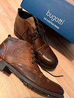 Bugatti Schnürschuhe Herren Braun Echtleder, ungefüttert Obervieland - Kattenturm Vorschau