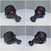 - Gasmaske - Stahlhelm - Wehrmacht - Wehrmachtshelm - Schutzkappe Bayern - Mellrichstadt Vorschau