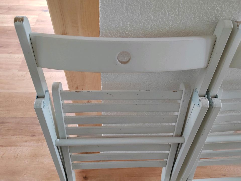 IKEA Klappstuhl FRÖSVI Weiß in Beuren