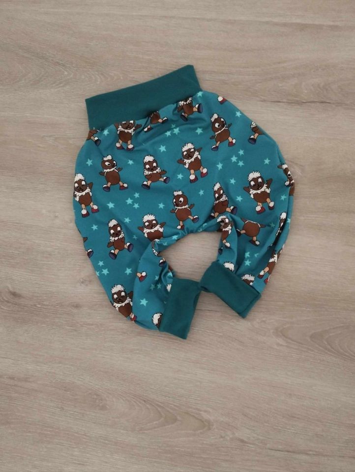 Handmade Pumphose Babyhose Jerseyhose Mädchen Junge Unisex 50-92 in Hermeskeil