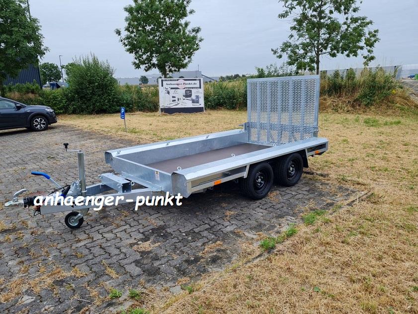 PKW ANHÄNGER Baumaschinen / Baggertransporter Tieflader 2700 kg in Rheinberg