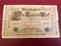 Reichsbanknote 1000 Mark 21.April 1910. Schwarzes Siegel Mecklenburg-Vorpommern - Ahrenshagen-Daskow Vorschau