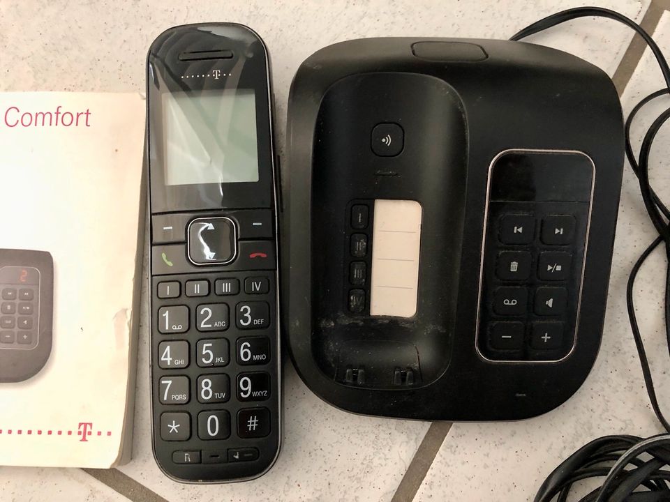 Telekom Sinus A 205 Comfort - schnurloses Telefon mit Ladeschale in Olpe