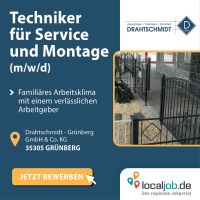 Techniker für Service und Montage (m/w/d) in Grünberg | www.localjob.de Hessen - Grünberg Vorschau