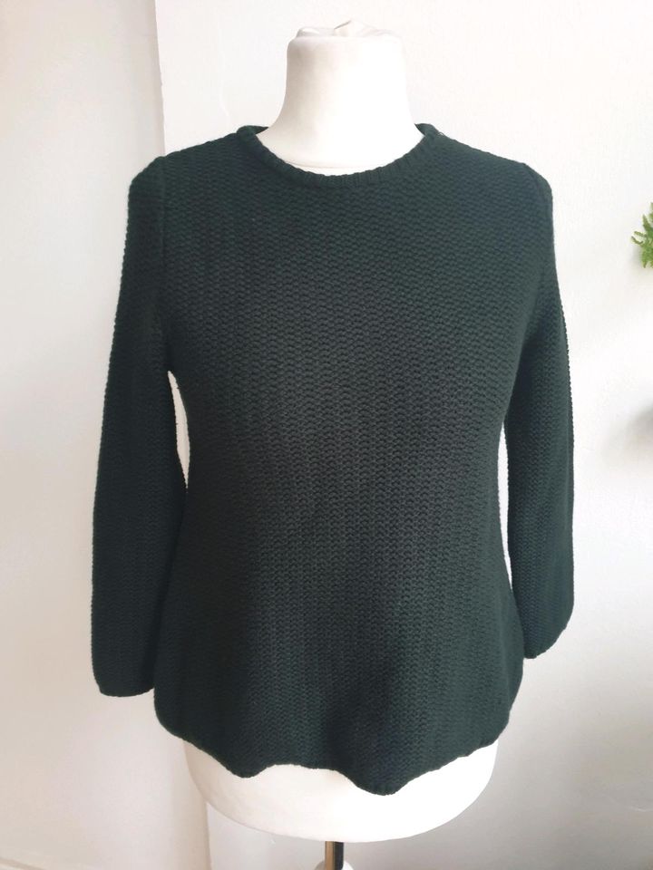 COS S dunkelgrüner Wollpullover in Nürnberg (Mittelfr)