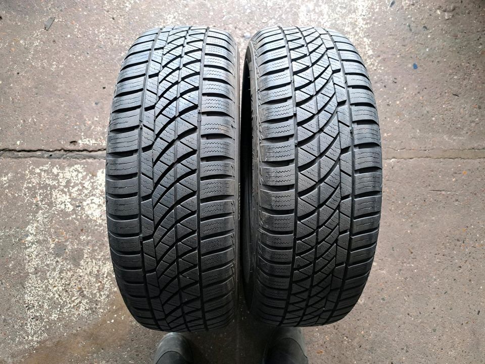 2 Ganzjahresreifen 185 65 R15 88T Hankook 7mm DOT 5018 in Osnabrück