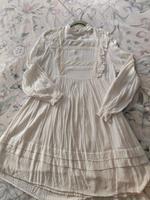 ❣️ weißes/creme Kleid Vintage Style mit Rüschen Bayern - Gaimersheim Vorschau