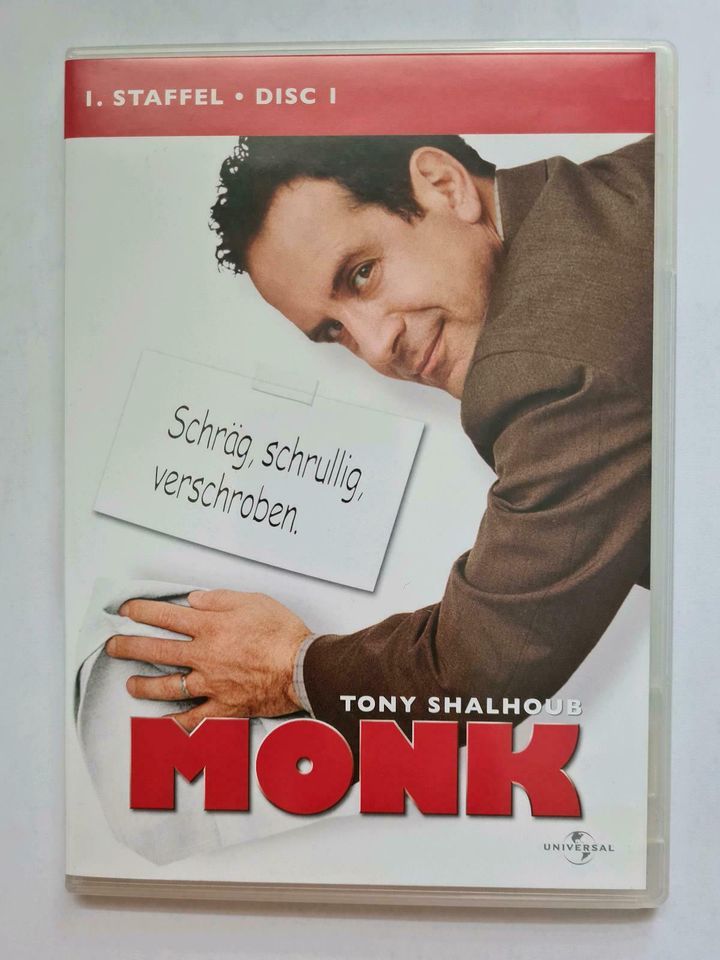 MONK 1. Staffel im Schuber in Lahnstein