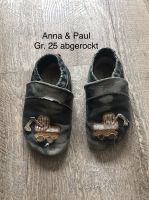 Anna und Paul Gr. 25 Bagger Hausschuhe Lederschuhe Schlappen Niedersachsen - Bohmte Vorschau