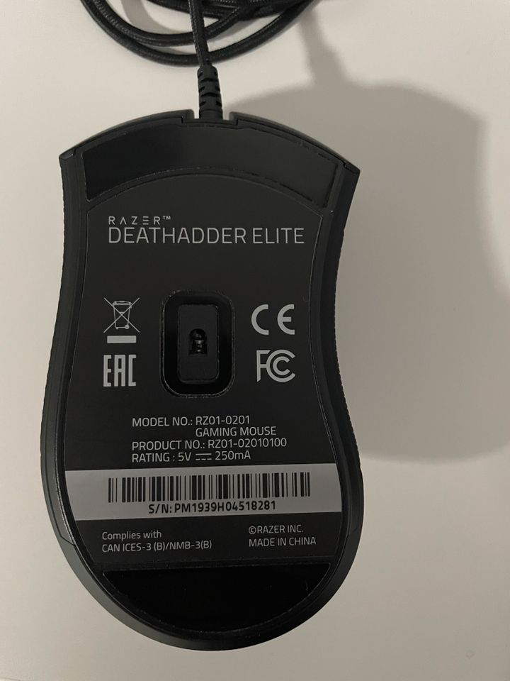 Razer DeathAdder Elite Maus Gaming Computer in Rietberg