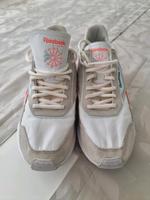 Reebok Gr 40,5 Damen Sneaker, Leder, in Weiß, beige und orange Hannover - Döhren-Wülfel Vorschau