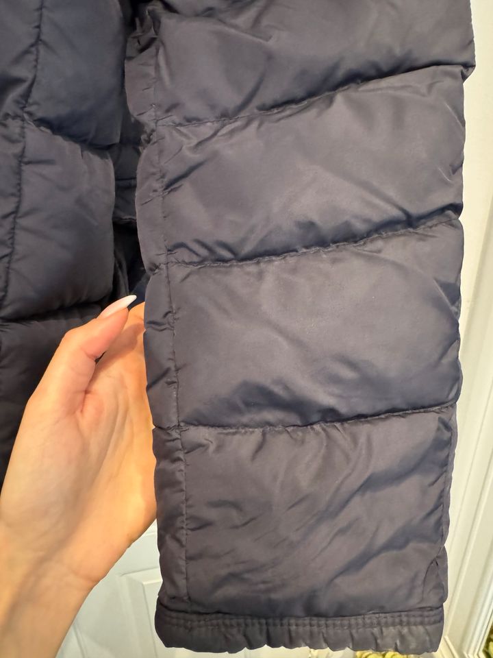 Moncler Herren Daunenjacke 5 dunkelblau 44 schwarz blau Pelz in Köln